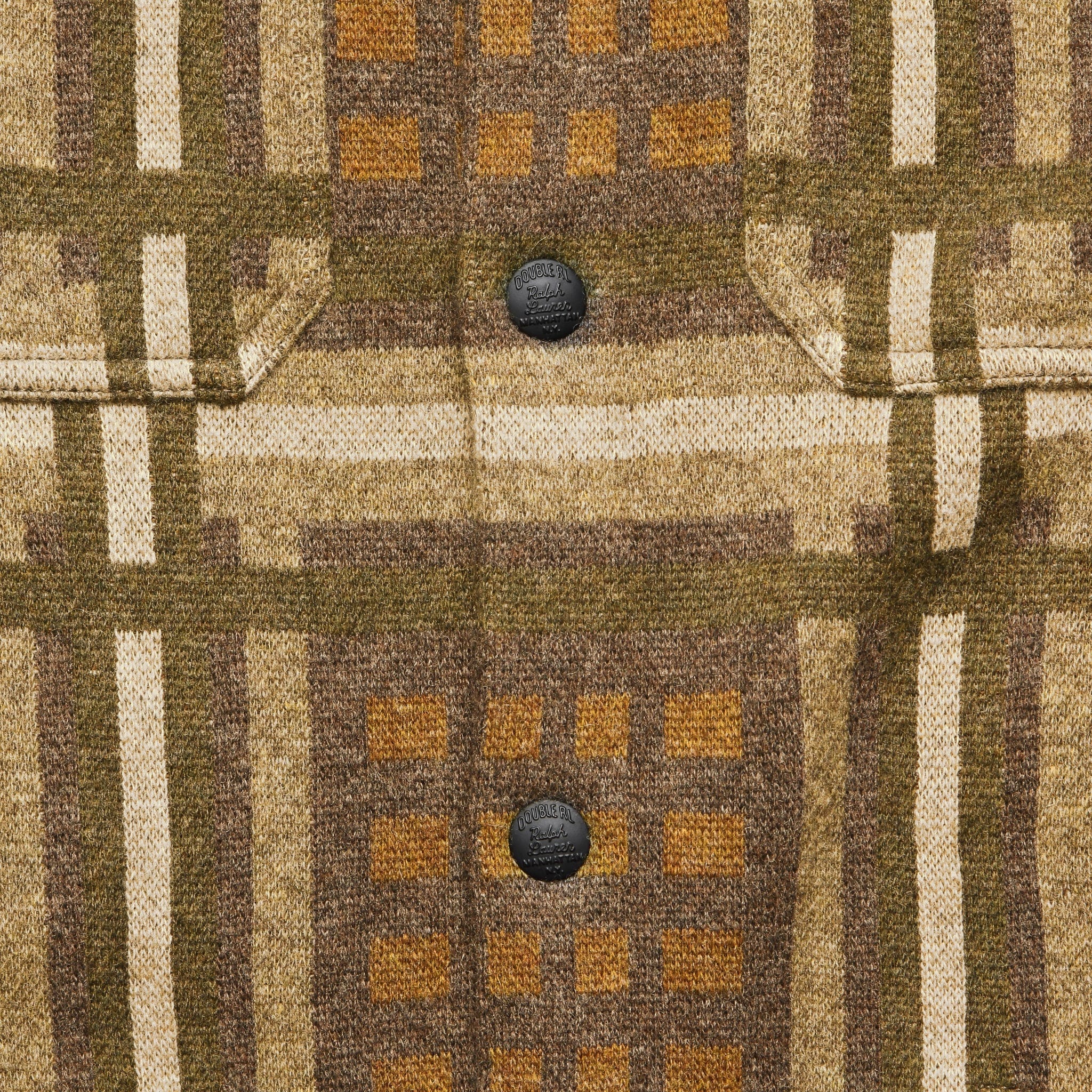 Wool-Blend Workshirt Sweater - Brown - RRL - STAG Provisions - Tops - Sweater