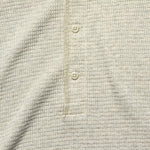 Waffle-Knit Henley - Oat Heather - RRL - STAG Provisions - Tops - L/S Knit