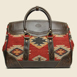 Handwoven Pecos Leather Duffle - RRL - STAG Provisions - Accessories - Bags / Luggage
