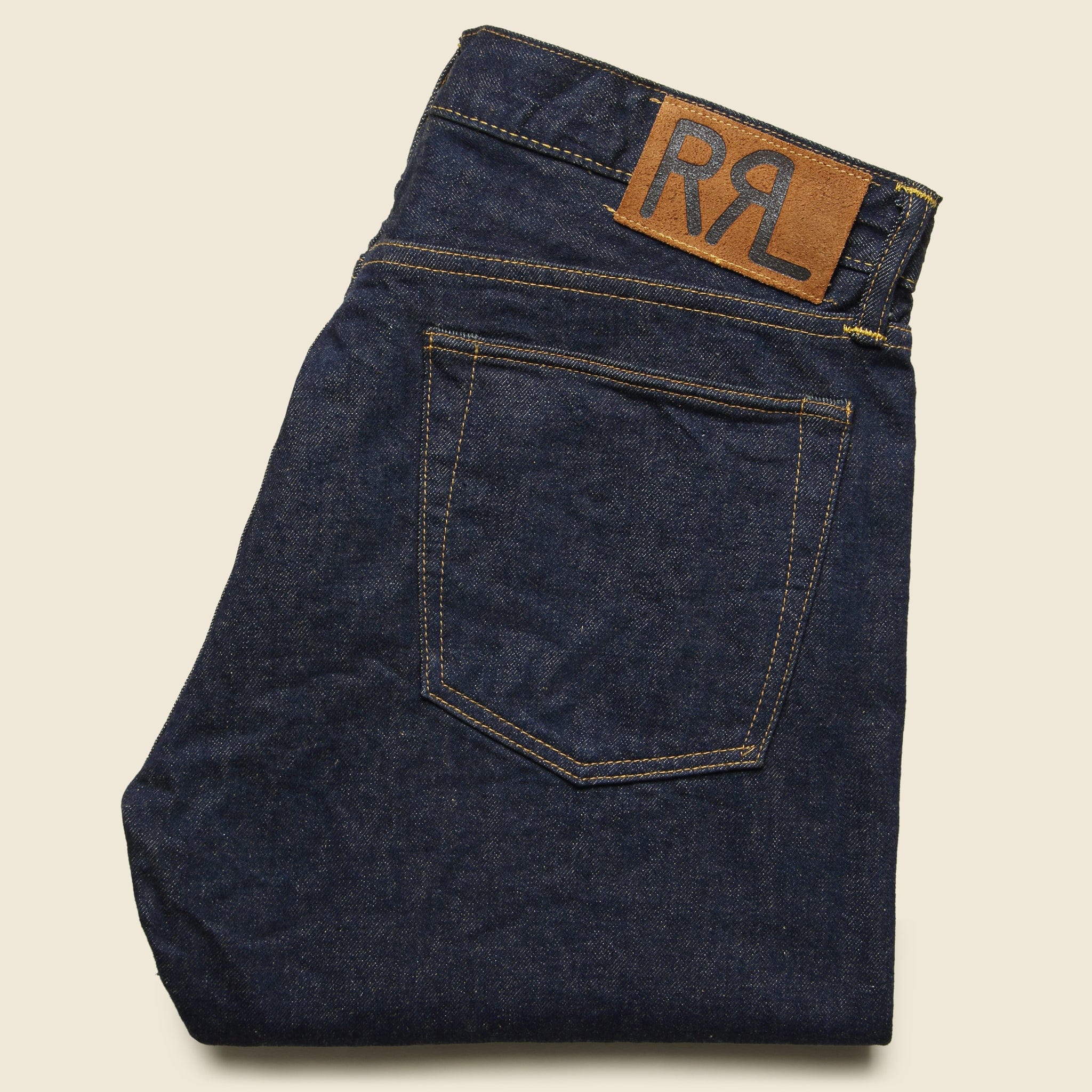 
                          Slim Fit Jean - Once Washed - RRL - STAG Provisions - Pants - Denim
                        