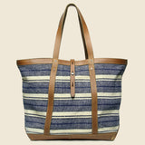 Murphy Canvas Tote - Indigo/Tan - RRL - STAG Provisions - Accessories - Bags / Luggage