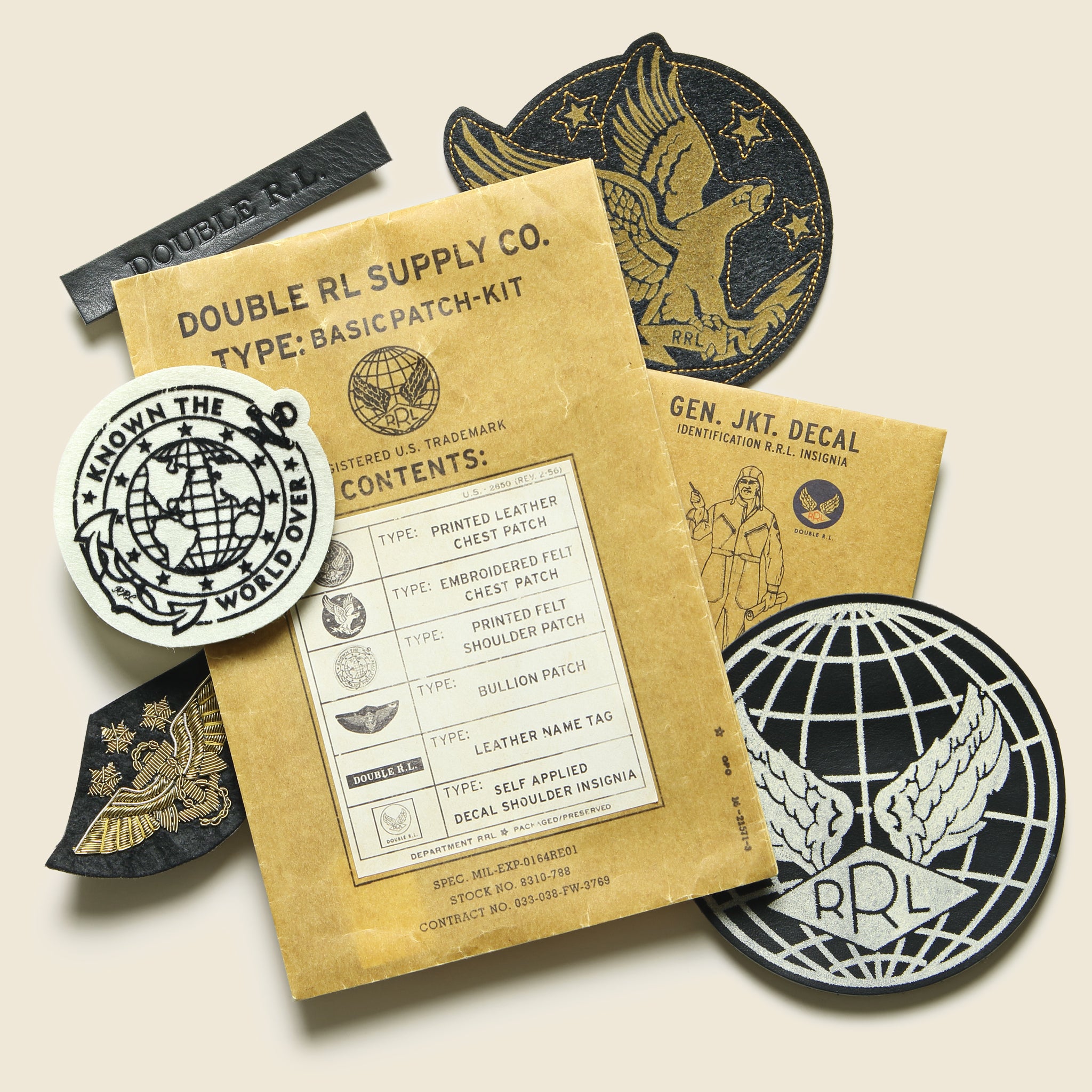 Patch 6-Piece Kit - RRL - STAG Provisions - Accessories - Patches