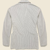 Wadebridge Seersucker Sport Coat - Cream/Grey - RRL - STAG Provisions - Suiting - Sport Coat