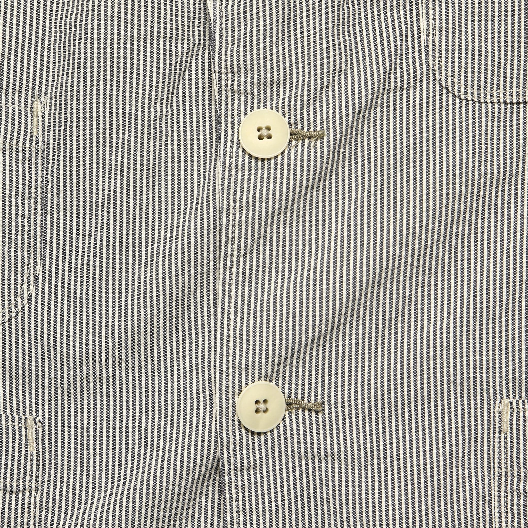 Wadebridge Seersucker Sport Coat - Cream/Grey - RRL - STAG Provisions - Suiting - Sport Coat