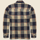 Wool-Cashmere Workshirt Sweater - Navy - RRL - STAG Provisions - Tops - Sweater
