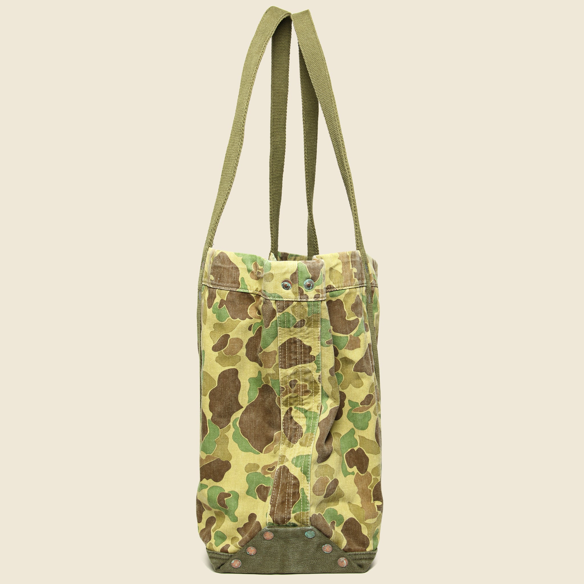 Camo Twill Tote - Olive Frog Skin - RRL - STAG Provisions - Accessories - Bags / Luggage