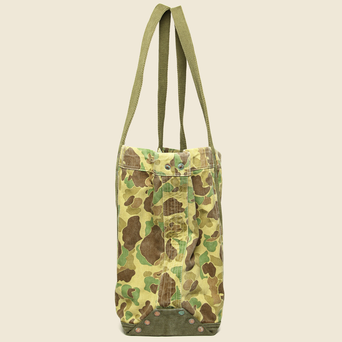 Camo Twill Tote - Olive Frog Skin - RRL - STAG Provisions - Accessories - Bags / Luggage