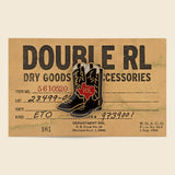 Cowboy Boot Enameled Pin - Black/Red/Silver - RRL - STAG Provisions - Accessories - Pins