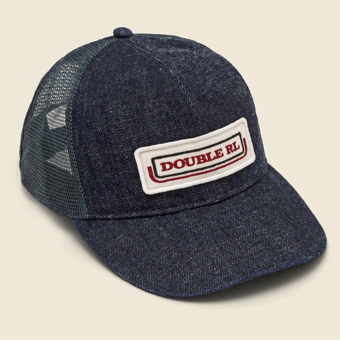 Mesh Trucker Hat - Indigo - RRL - STAG Provisions - Accessories - Hats