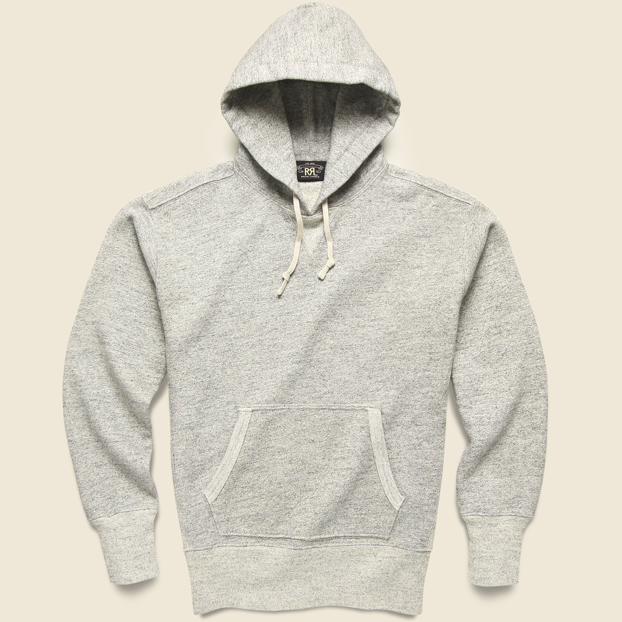 
                          Fleece Hoodie - Grey Heather - RRL - STAG Provisions - Tops - Fleece / Sweatshirt
                        