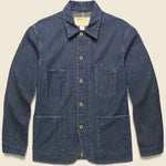 Selvedge Denim Engineer Jacket - Hartville Wash - RRL - STAG Provisions - Outerwear - Coat / Jacket