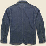 Selvedge Denim Engineer Jacket - Hartville Wash - RRL - STAG Provisions - Outerwear - Coat / Jacket