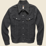 Lot 271 Trucker Jacket - Worn In Black - RRL - STAG Provisions - Outerwear - Coat / Jacket