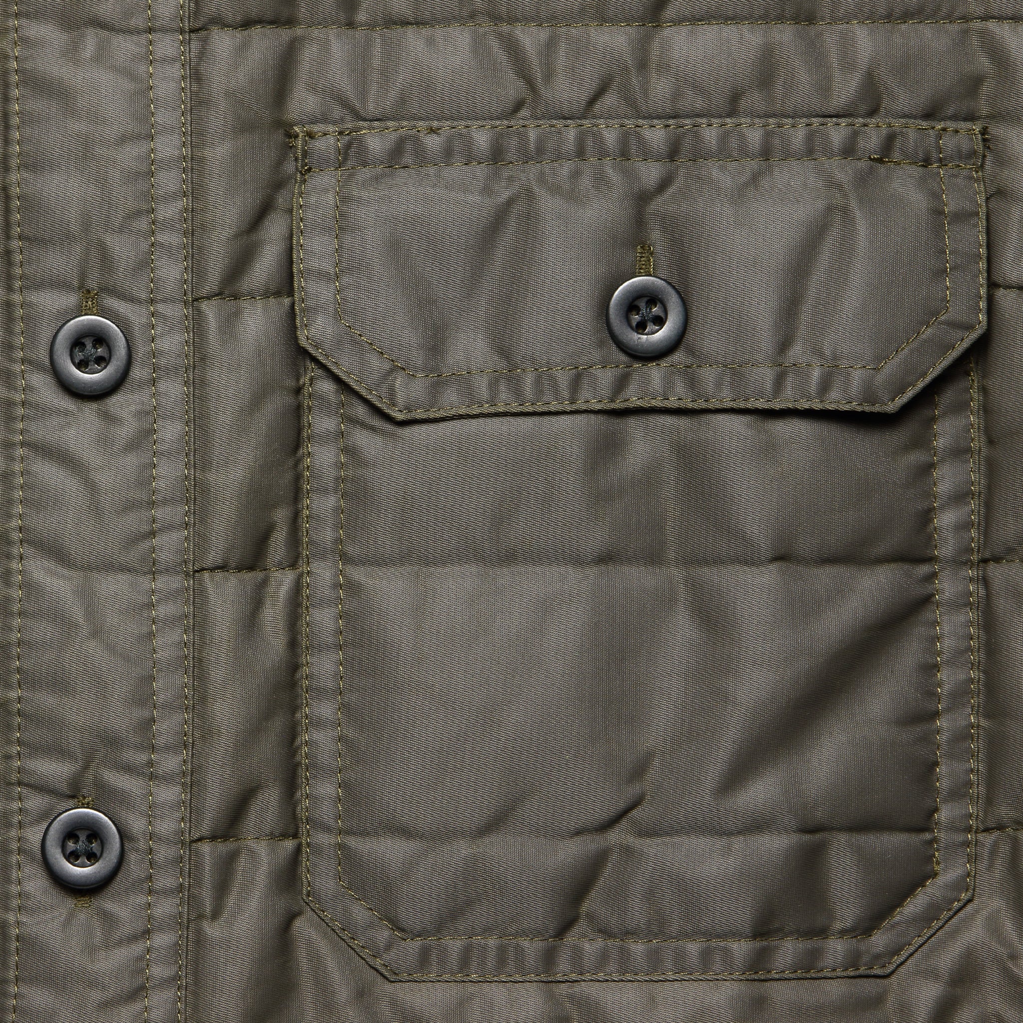 
                          Holden Quilted CPO Overshirt - Lauren Green - RRL - STAG Provisions - Outerwear - Shirt Jacket
                        