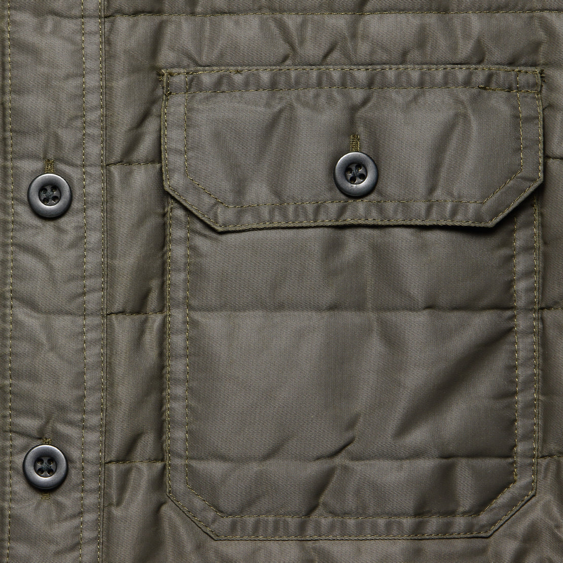 Holden Quilted CPO Overshirt - Lauren Green - RRL - STAG Provisions - Outerwear - Shirt Jacket