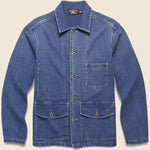 US Missouri Dense Jersey Jacket - Indigo - RRL - STAG Provisions - Outerwear - Shirt Jacket
