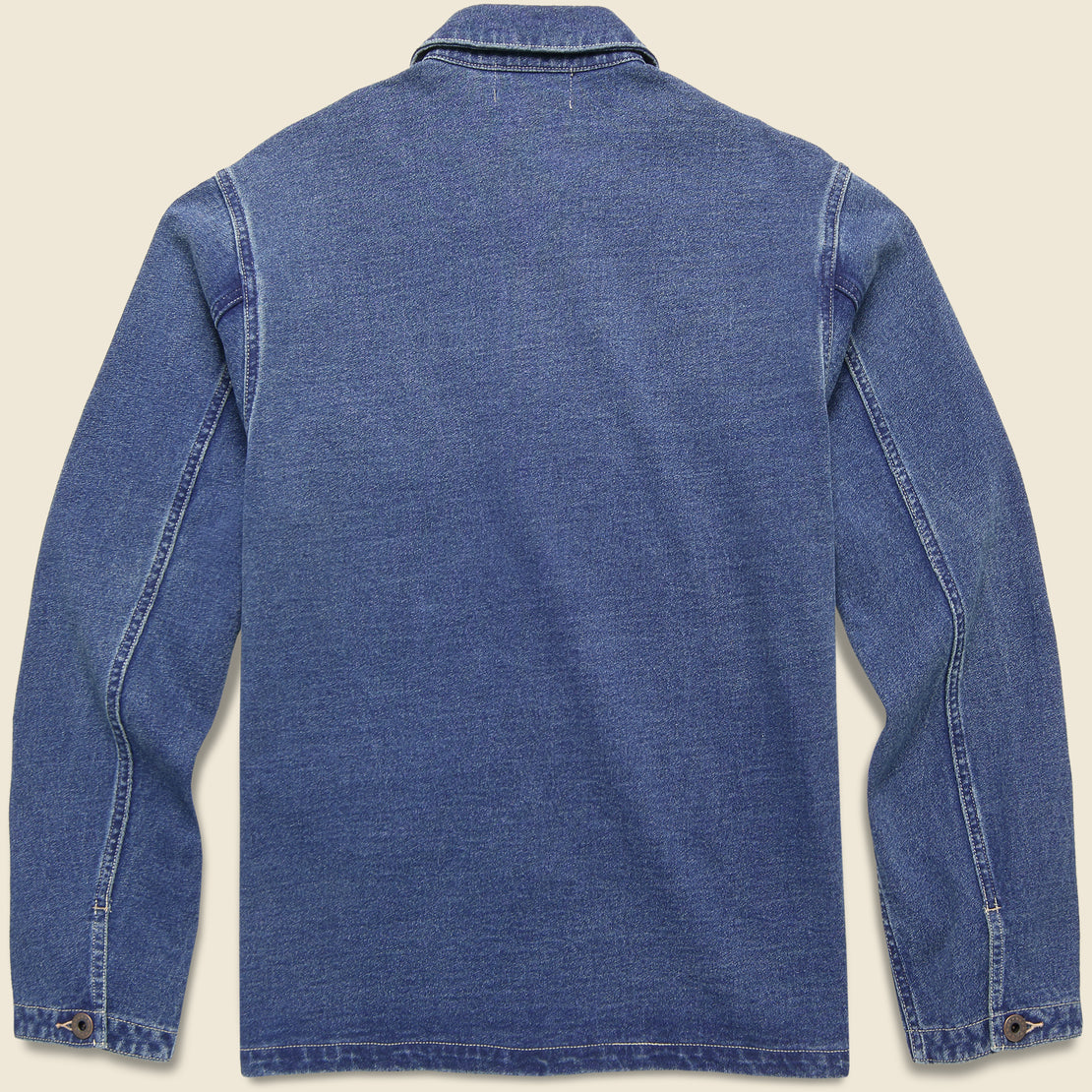 US Missouri Dense Jersey Jacket - Indigo - RRL - STAG Provisions - Outerwear - Shirt Jacket
