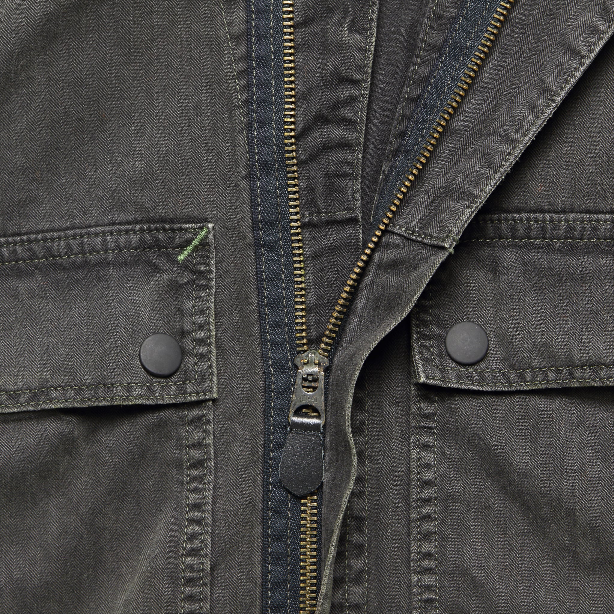 Richardson Cotton Herringbone Coverall - Faded Black - RRL - STAG Provisions - Pants - Jumpsuit