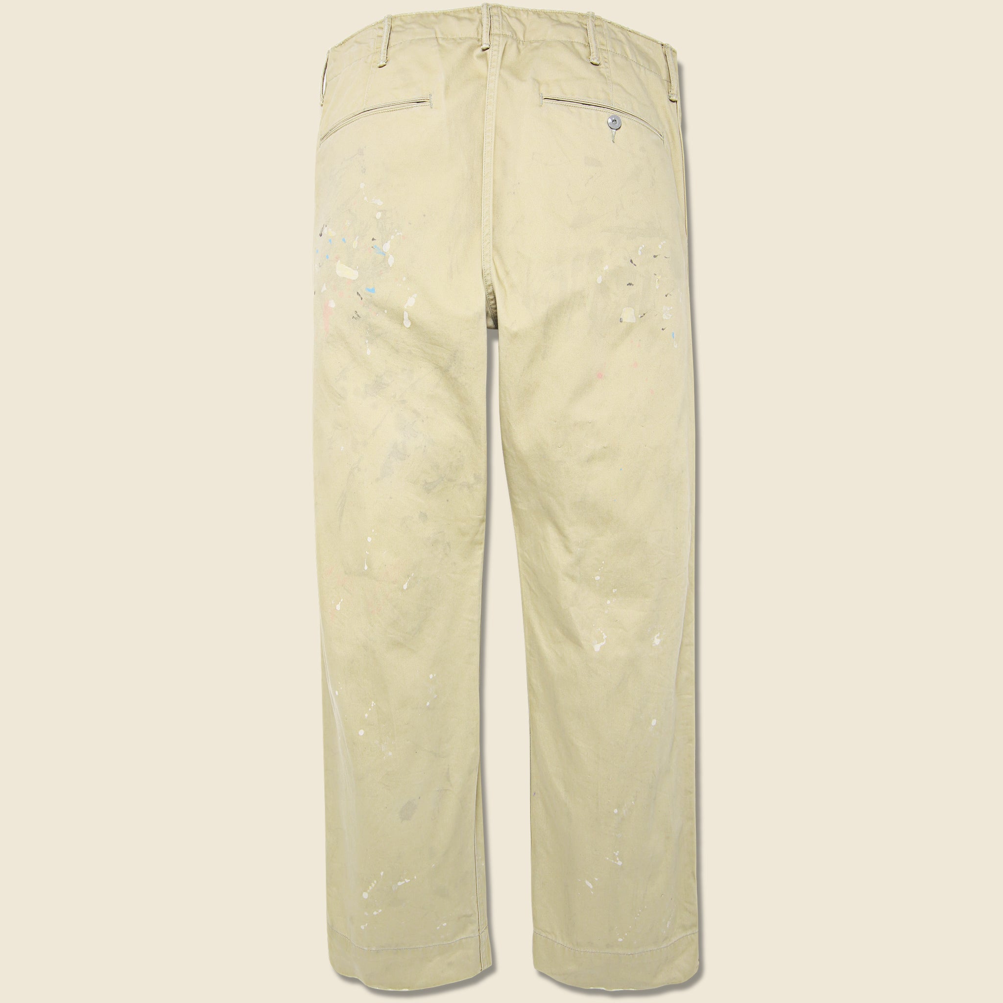 
                          Distressed Cotton Field Chino - Vintage Khaki - RRL - STAG Provisions - Pants - Twill
                        