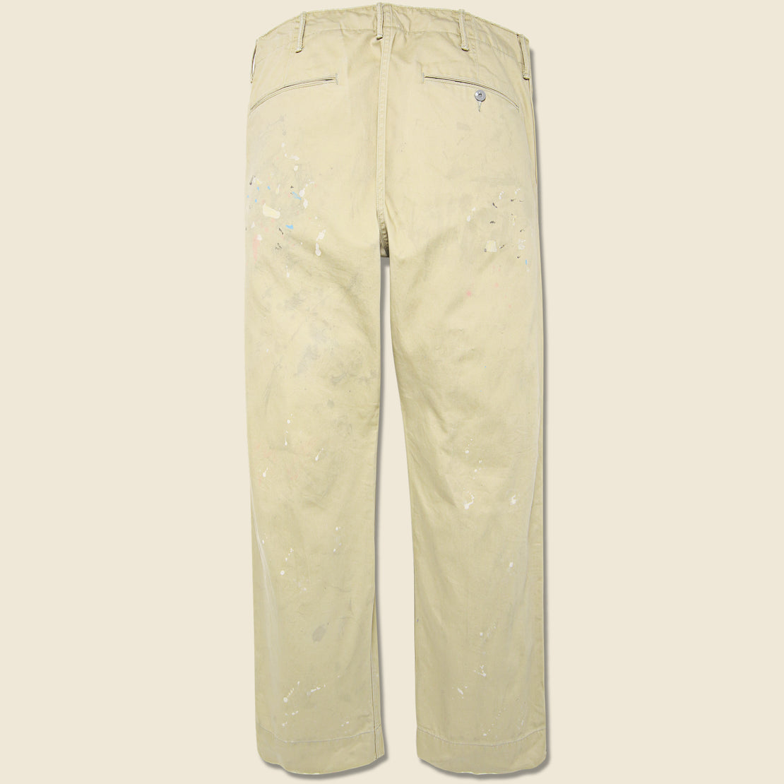 Distressed Cotton Field Chino - Vintage Khaki - RRL - STAG Provisions - Pants - Twill