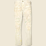 Hopkins Carpenter Pant - Distressed Vintage White - RRL - STAG Provisions - Pants - Twill