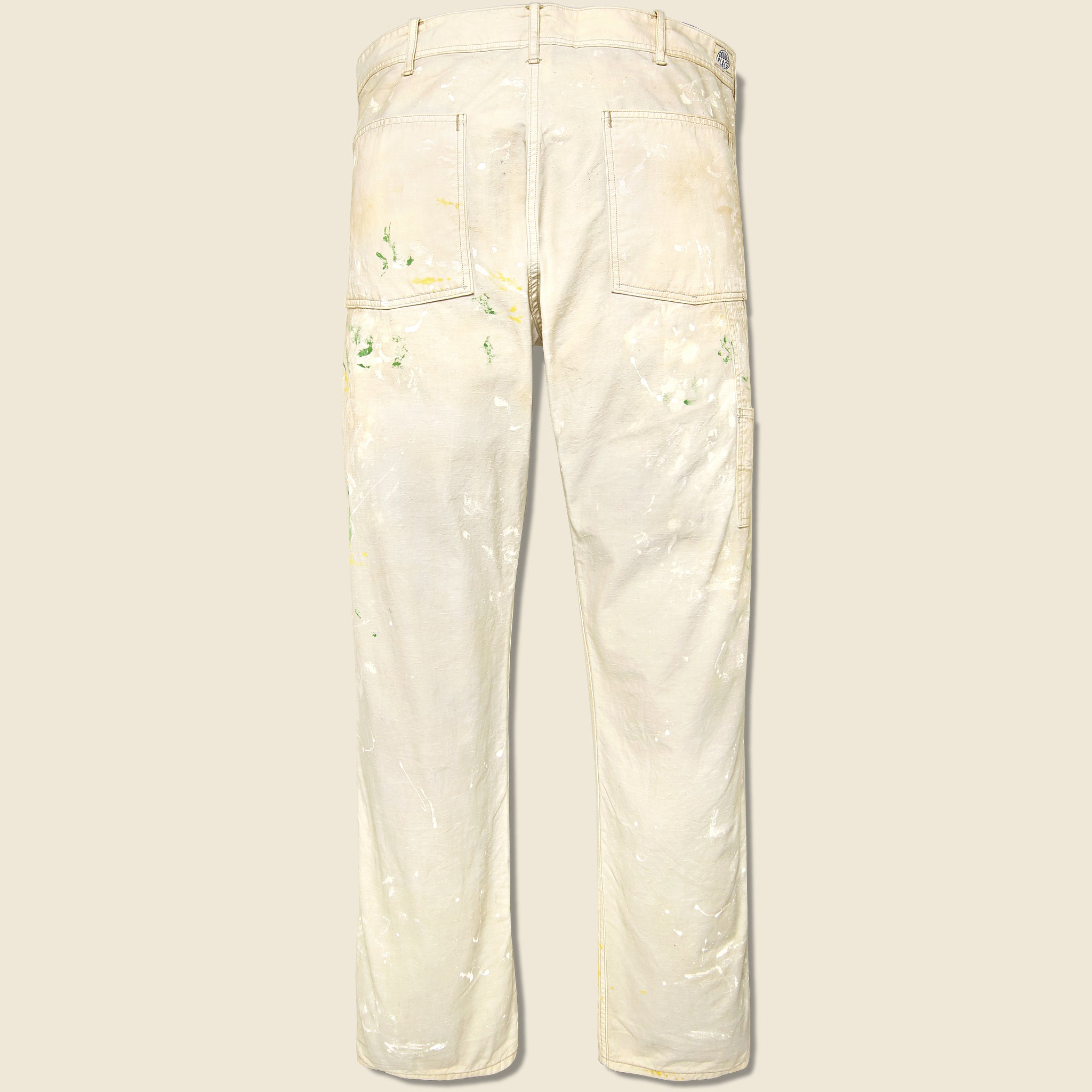 
                          Hopkins Carpenter Pant - Distressed Vintage White - RRL - STAG Provisions - Pants - Twill
                        