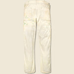 Hopkins Carpenter Pant - Distressed Vintage White - RRL - STAG Provisions - Pants - Twill