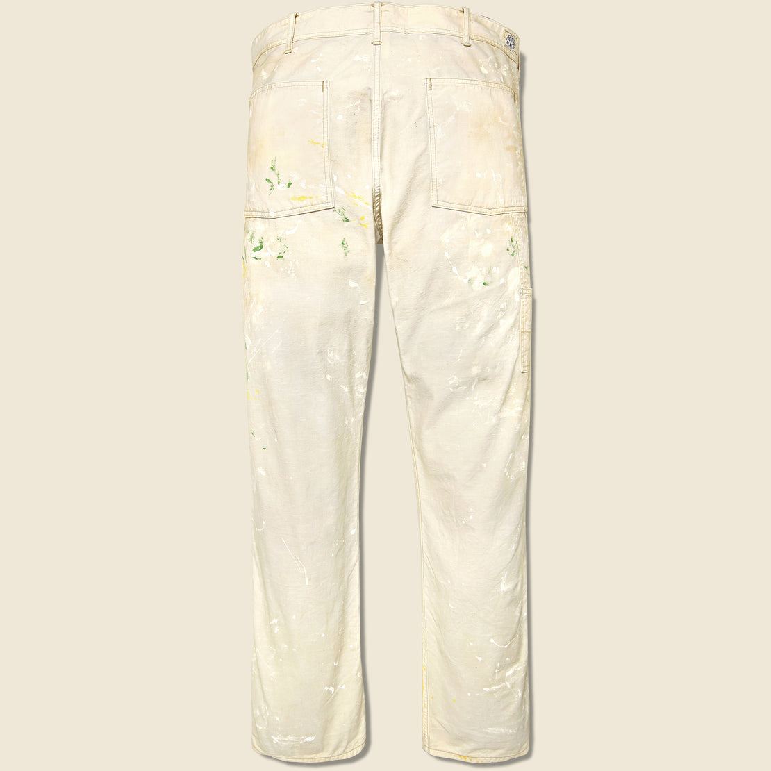 Hopkins Carpenter Pant - Distressed Vintage White - RRL - STAG Provisions - Pants - Twill