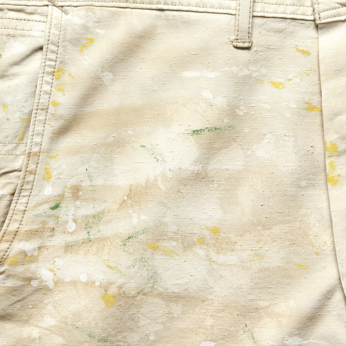 Hopkins Carpenter Pant - Distressed Vintage White - RRL - STAG Provisions - Pants - Twill