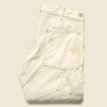 Hopkins Carpenter Pant - Distressed Vintage White - RRL - STAG Provisions - Pants - Twill