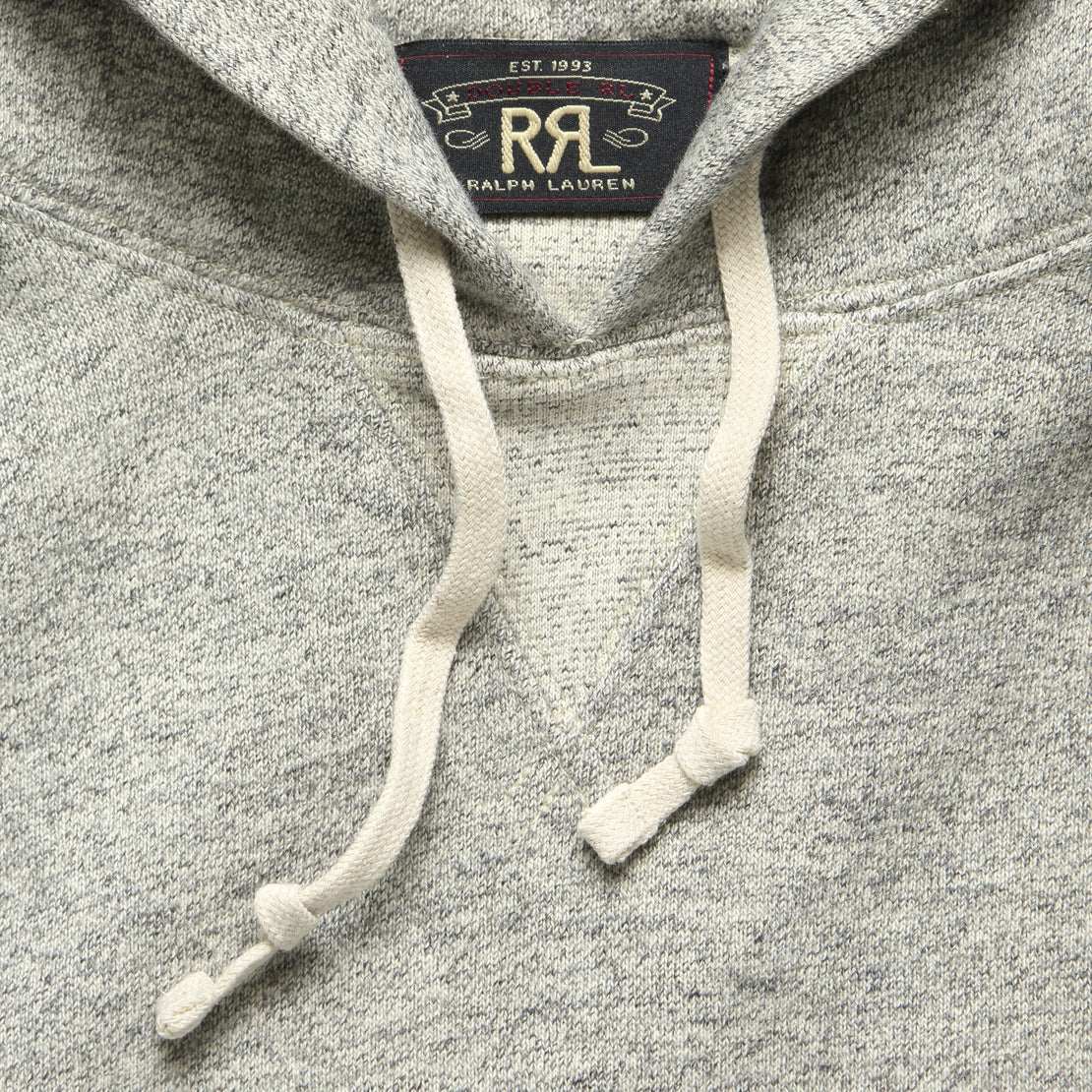 Fleece Hoodie - Athletic Grey Heather - RRL - STAG Provisions - Tops - Fleece / Sweatshirt