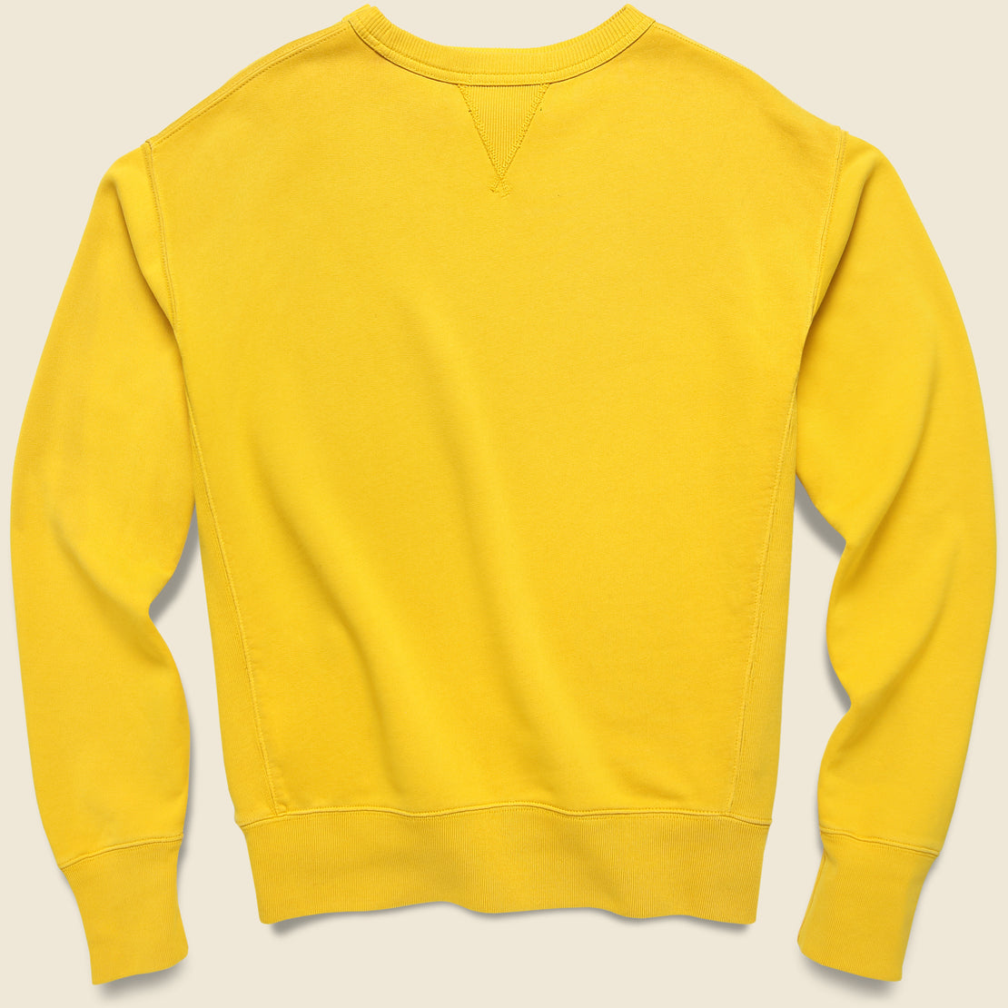 French Terry Graphic Sweatshirt - Gold - RRL - STAG Provisions - Tops - Fleece / Sweatshirt