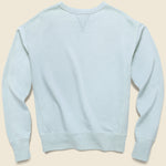 French Terry Graphic Sweatshirt - Blue - RRL - STAG Provisions - Tops - Fleece / Sweatshirt