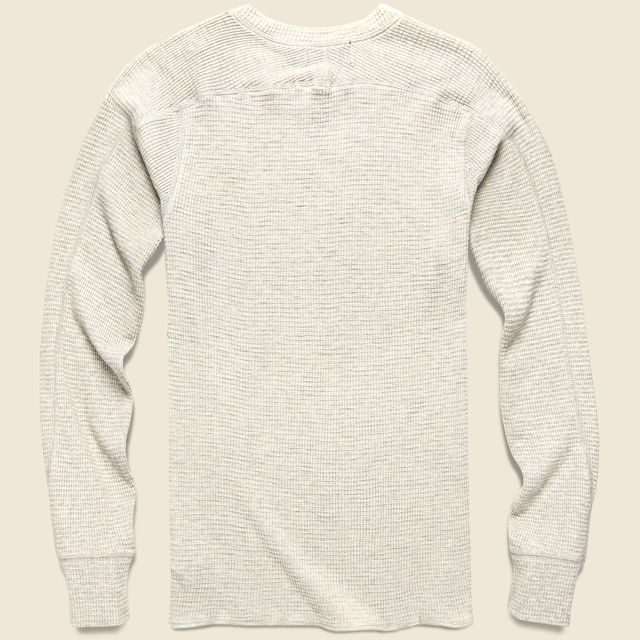 
                          Waffle Crewneck - Oatmeal - RRL - STAG Provisions - Tops - L/S Knit
                        