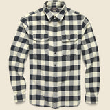 Matlock Workshirt - Black/Cream - RRL - STAG Provisions - Tops - L/S Woven - Plaid