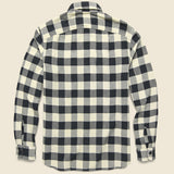 Matlock Workshirt - Black/Cream - RRL - STAG Provisions - Tops - L/S Woven - Plaid