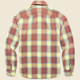 Plaid Twill Matlock Workshirt - Red/Yellow - RRL - STAG Provisions - Tops - L/S Woven - Plaid