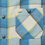 Plaid Twill Cody Workshirt - Blue/Grey - RRL - STAG Provisions - Tops - L/S Woven - Plaid