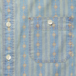 Reliance Workshirt - Indigo/Red - RRL - STAG Provisions - Tops - L/S Woven - Stripe