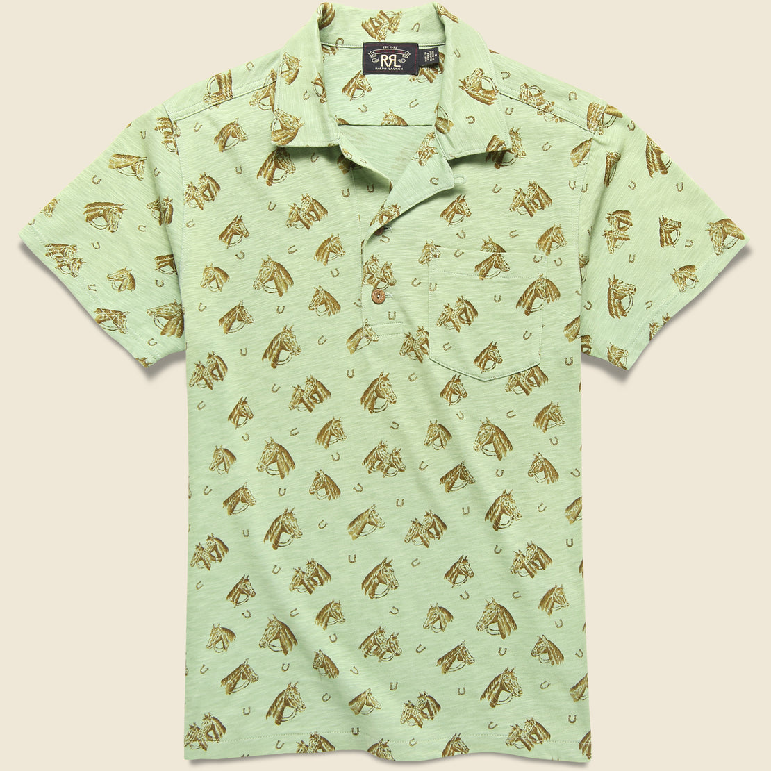 RRL Camp Polo - Country Green