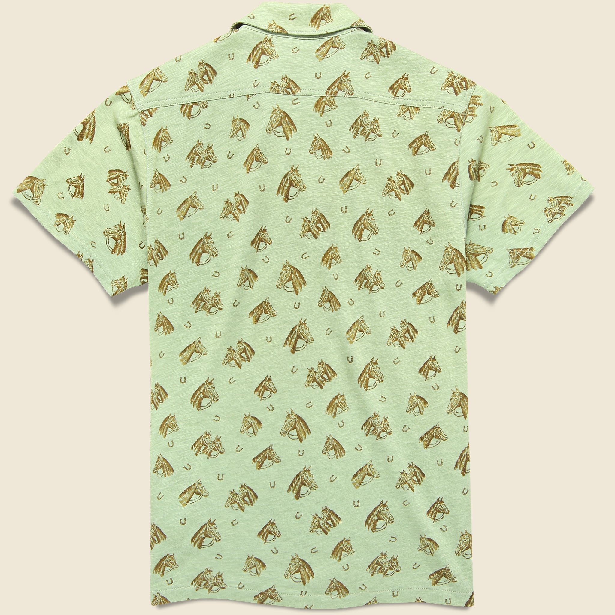 Camp Polo - Country Green - RRL - STAG Provisions - Tops - S/S Knit