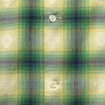 Dobby Plaid Camp Shirt - Green/Blue - RRL - STAG Provisions - Tops - S/S Woven - Plaid