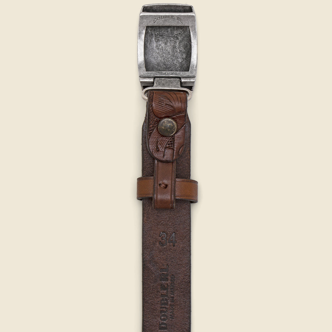 Coleman Belt - Brown - RRL - STAG Provisions - Accessories - Belts