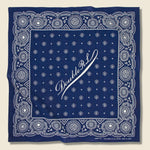 Concha Bandana - Indigo/Cream - RRL - STAG Provisions - Accessories - Bandanas