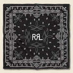 Rios Bandana - Black/Cream - RRL - STAG Provisions - Accessories - Bandanas