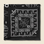 Rios Bandana - Black/Cream - RRL - STAG Provisions - Accessories - Bandanas