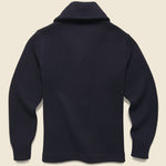 Shawl Collar Patch Cardigan - Navy - RRL - STAG Provisions - Tops - Sweater