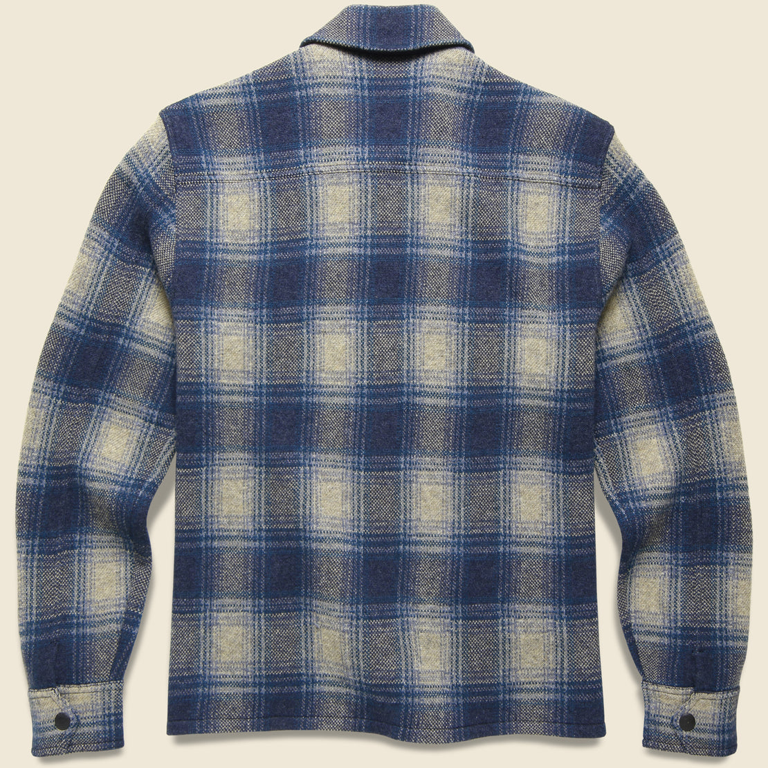 Brown Bear Overshirt - Blue/Yellow Plaid - RRL - STAG Provisions - Outerwear - Shirt Jacket