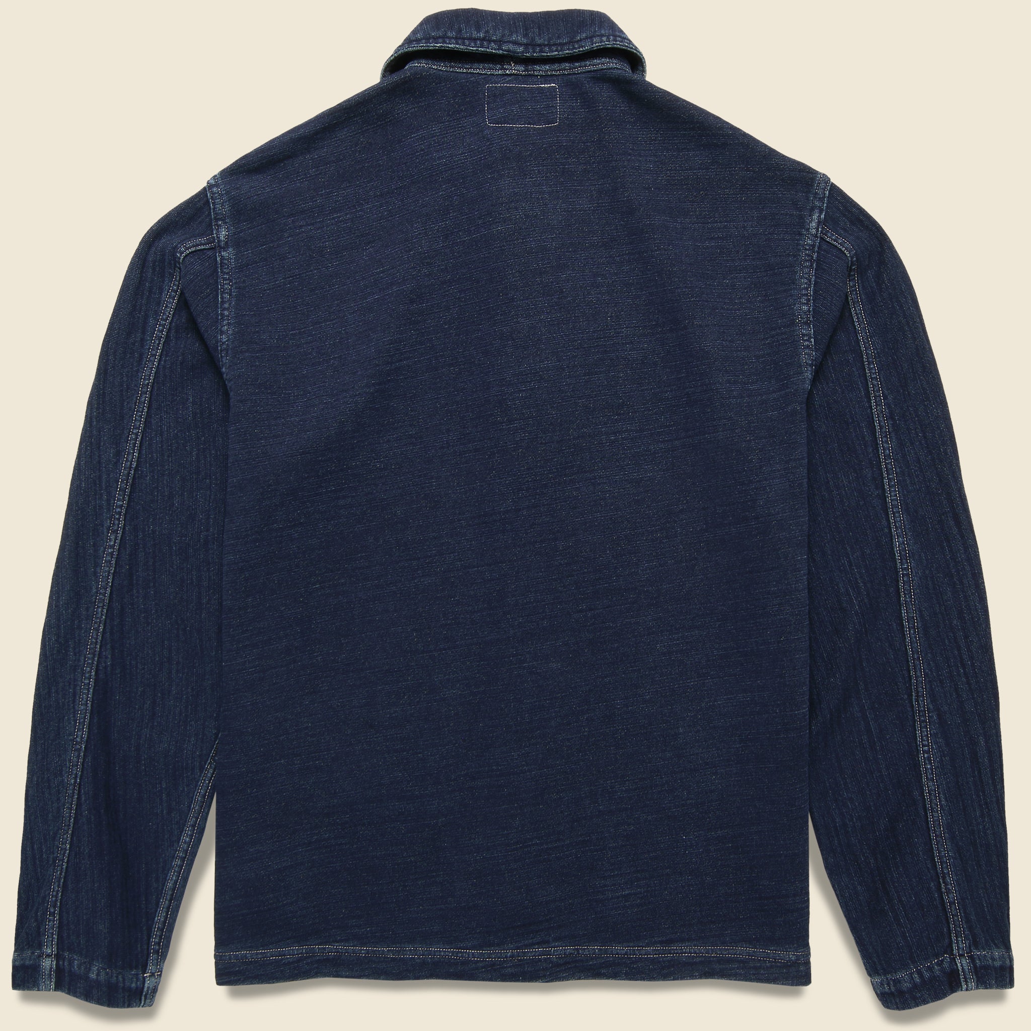 
                          Dungaree Cardigan - Indigo - RRL - STAG Provisions - Tops - Fleece / Sweatshirt
                        