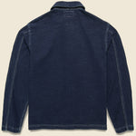 Dungaree Cardigan - Indigo - RRL - STAG Provisions - Tops - Fleece / Sweatshirt